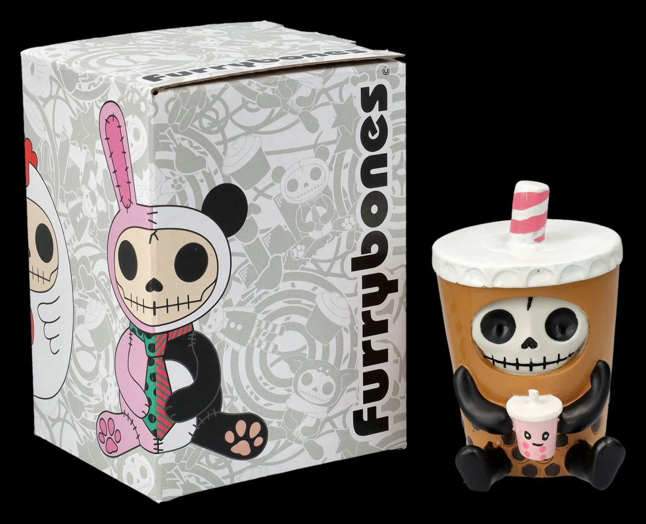 Furrybones Figur - Bubble Tea Bobby 9 Furrybones Figur - Bubble Tea Bobby – Bild 7