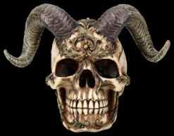 Totenkopf Figur Mit Hörnern - Diablo Skull -FIGUREN Verkäufe 2D FS26190 Totenkopf Figur mit H rnern Diablo Skull 3 1280x1280
