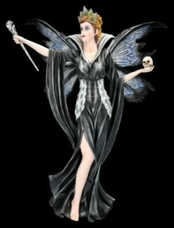 Elfenfigur - Königin Mit Zepter Und Schädel