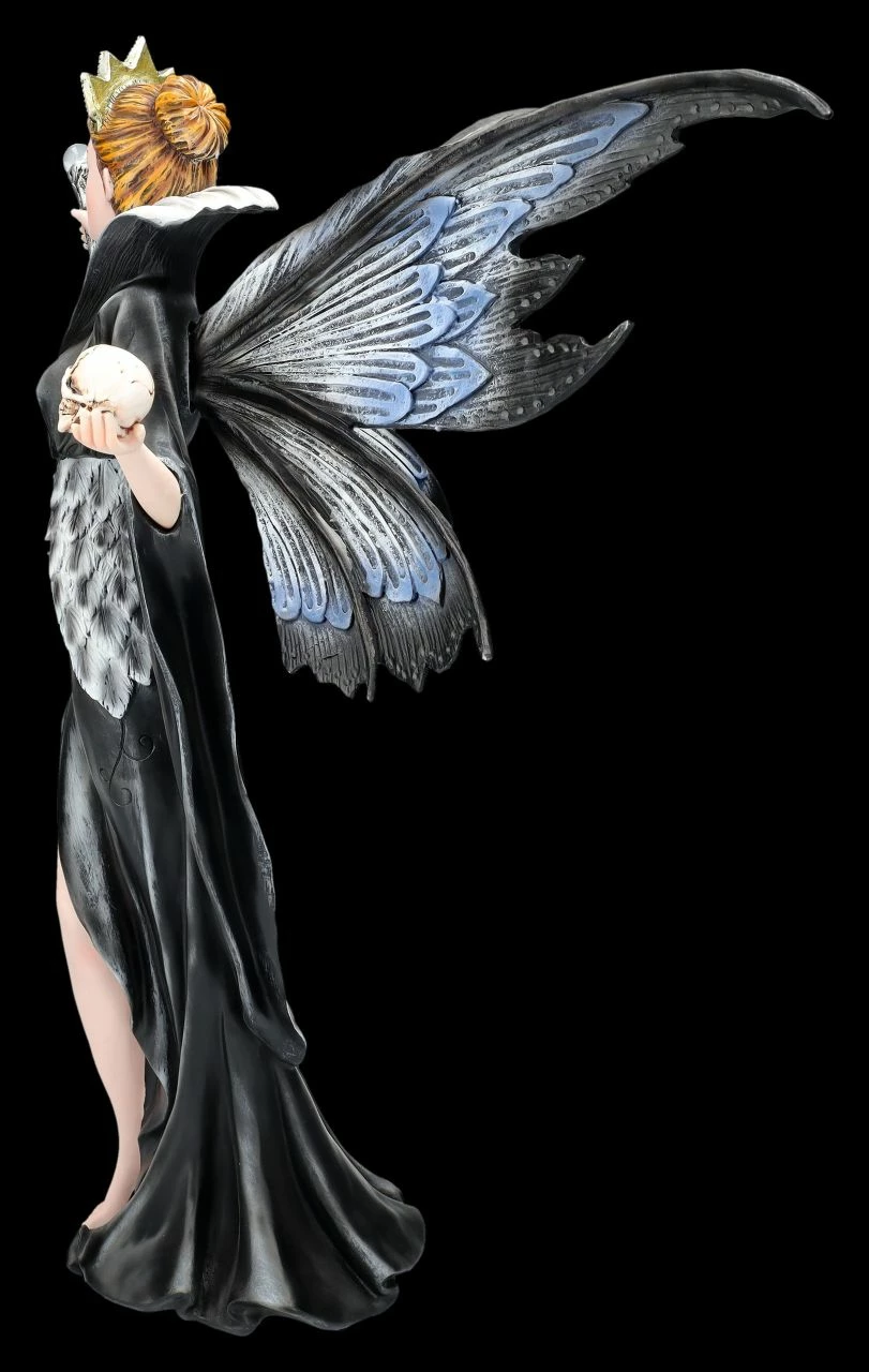 Elfenfigur - Königin Mit Zepter Und Schädel 6 Elfenfigur - Königin Mit Zepter Und Schädel – Bild 4