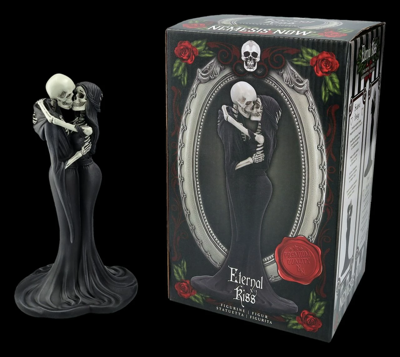 NEMESIS NOW Skelettfiguren - Ewiger Kuss - Eternal Kiss 4 NEMESIS NOW Skelettfiguren - Ewiger Kuss - Eternal Kiss – Bild 2