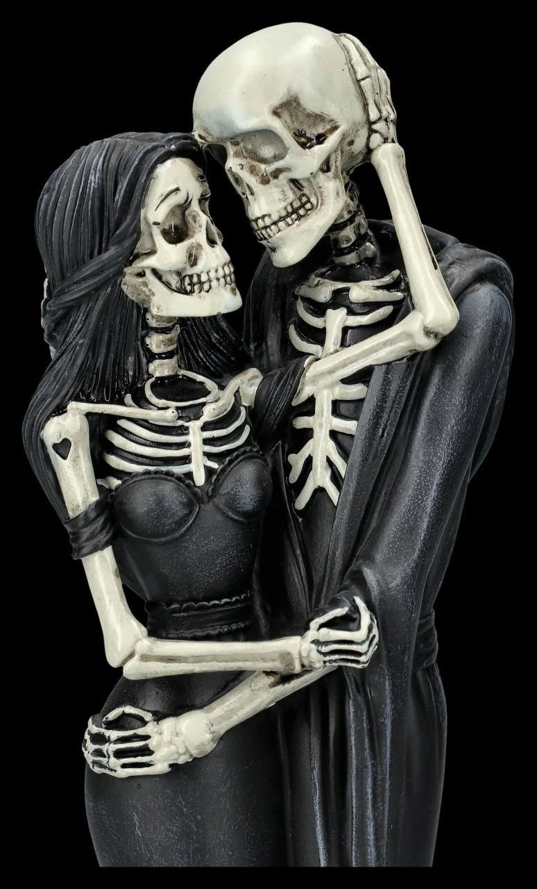NEMESIS NOW Skelettfiguren - Ewige Umarmung - Eternal Embrace 5 NEMESIS NOW Skelettfiguren - Ewige Umarmung - Eternal Embrace – Bild 3