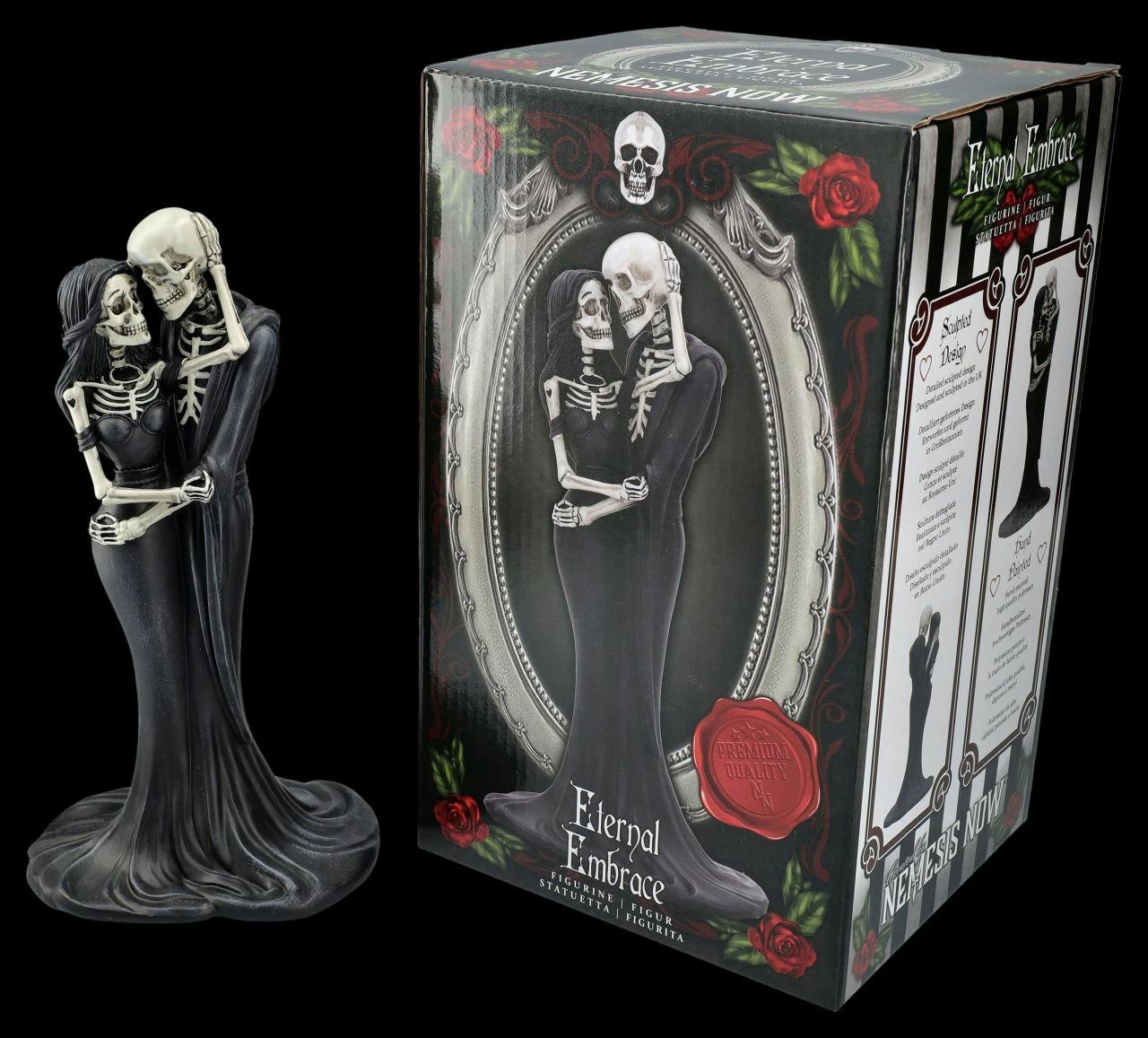 NEMESIS NOW Skelettfiguren - Ewige Umarmung - Eternal Embrace 4 NEMESIS NOW Skelettfiguren - Ewige Umarmung - Eternal Embrace – Bild 2