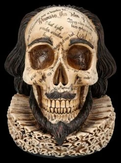 NEMESIS NOW Totenkopf Figur - Shakespear's Legacy -FIGUREN Verkäufe 2D FS26297 Totenkofp Figur Shakespears Legacy 1 1280x1280