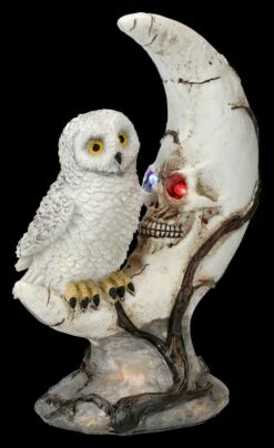 Totenkopf Mond Mit Eule LED -FIGUREN Verkäufe 2D FS26331 Totenkopf Mond mit Eule LED 8 1280x1280