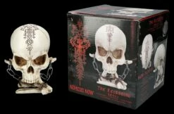 NEMESIS NOW Totenkopf Figur Auf Knochen - The Reckoning -FIGUREN Verkäufe 2D FS26349 Totenkopf Figur auf Knochen The Reckoning 3 1280x1280