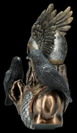 Odin Figur - Büste Klein Mit Raben -FIGUREN Verkäufe 2D FS26396 Odin Figur B ste klein mit Raben 3 1280x1280