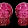 Totenkopf Figuren 4er Set - Bordeaux Durchsichtig -FIGUREN Verkäufe 2D FS26516 Totenkopf Figur 4er Set Bordeaux durchsichtig 1 1280x1280