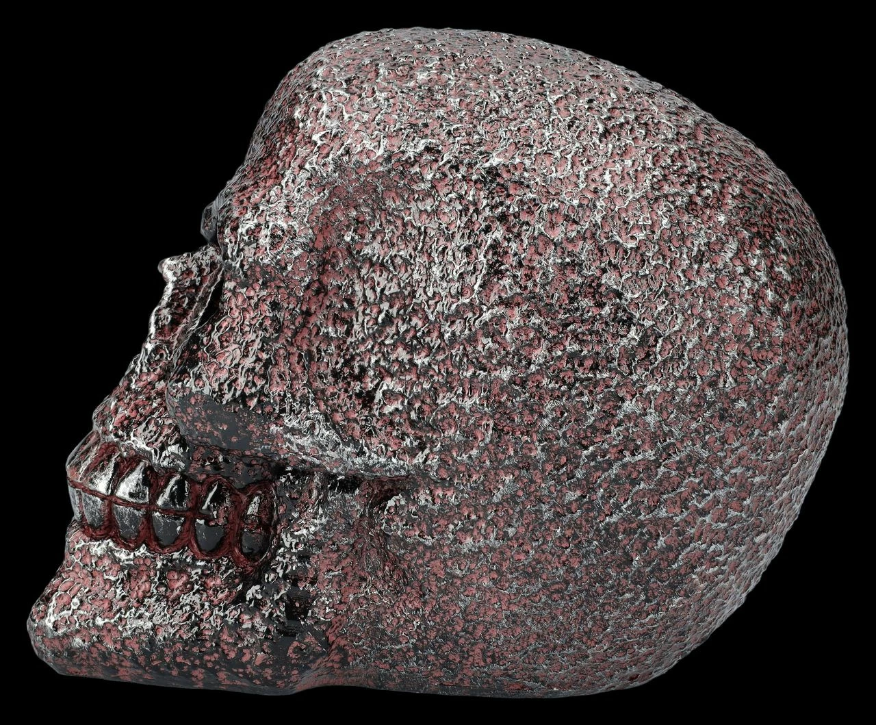 Totenkopf Figur - Rostiger Schädel 6 Totenkopf Figur - Rostiger Schädel – Bild 4