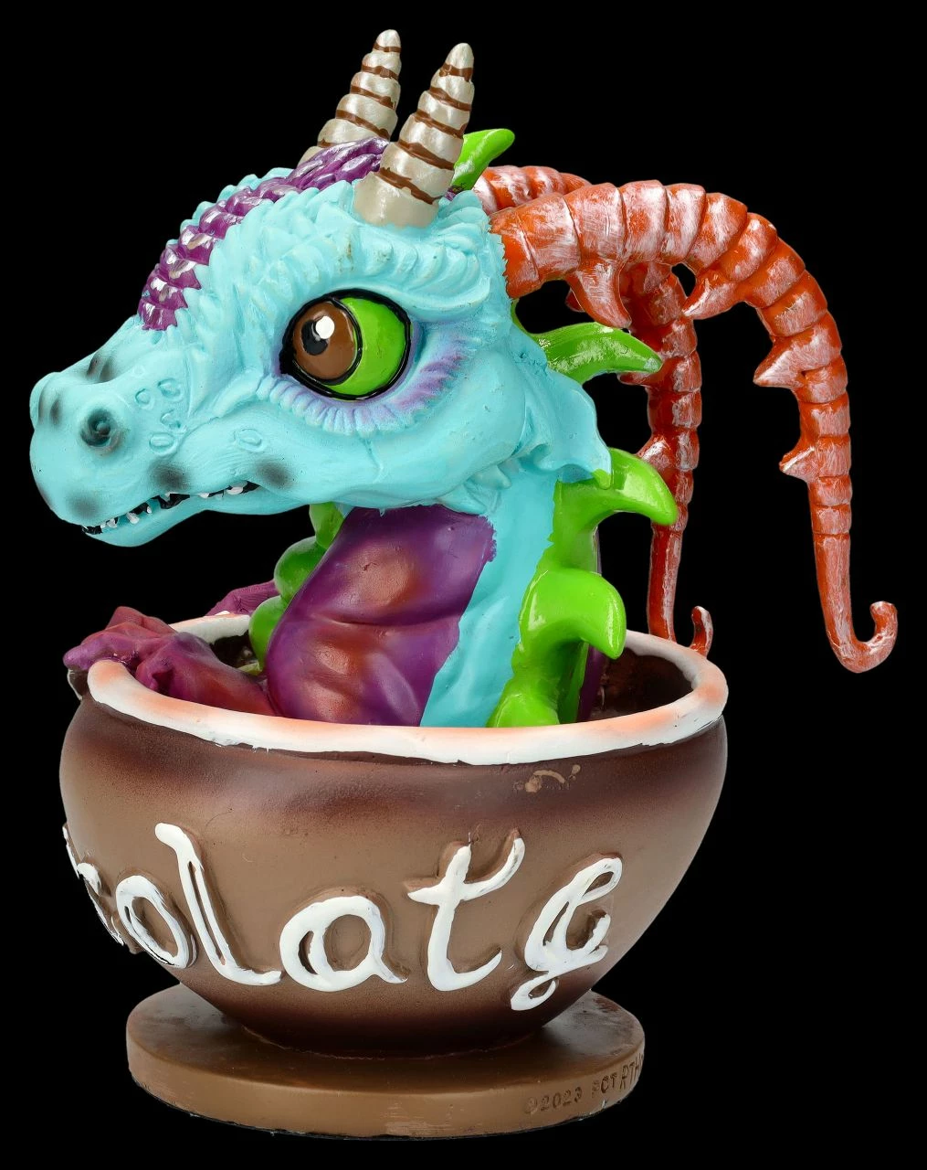 Drachenfigur In Tasse - Heiße Schokolade Mit Rupert 7 Drachenfigur In Tasse - Heiße Schokolade Mit Rupert – Bild 5