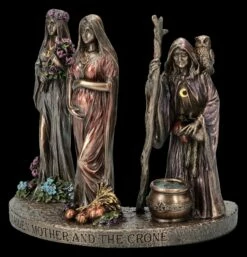 Dreifaltige Göttin Figuren Auf Halbmond -FIGUREN Verkäufe 2D FS26723 Dreifaltige Gottin Figuren auf Halbmond 6 1280x1280