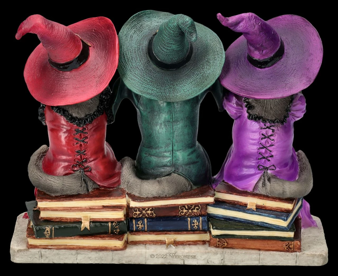 Katzenfigur - Drei Weise Hexenkätzchen 7 Katzenfigur - Drei Weise Hexenkätzchen – Bild 5