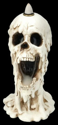 Rückfluss-Räucherhalter - Schmelzender Totenkopf -FIGUREN Verkäufe 2D FS26741 Ruckfluss Raucherhalter Schmelzender Totenkopf 16 1280x1280