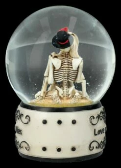 Schneekugel Skelett Liebespaar - Love Never Dies -FIGUREN Verkäufe 2D FS26778 Schneekugel Skelett Liebespaar Love Never Dies 2 1280x1280