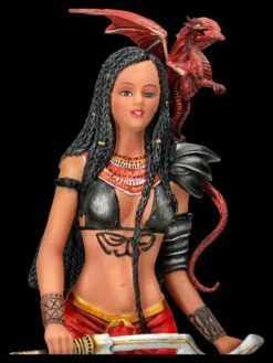 Kriegerin Mit Drache - Adaeze By Nene Thomas -FIGUREN Verkäufe 2D FS26788 Kriegerin Figur mit Drache Adaeze by Nene Thomas 7 1280x1280