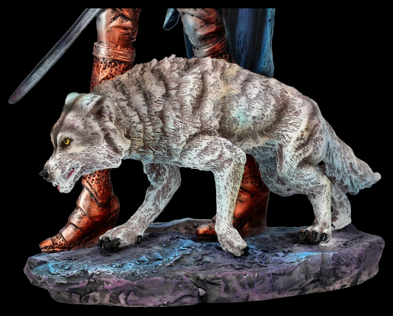 Kriegerin Figur Mit Wolf - Fire Of Ring By Ruth Thompson 10 Kriegerin Figur Mit Wolf - Fire Of Ring By Ruth Thompson – Bild 8