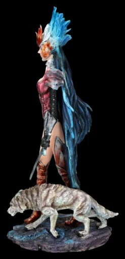 Kriegerin Figur Mit Wolf - Fire Of Ring By Ruth Thompson 15 Kriegerin Figur Mit Wolf - Fire Of Ring By Ruth Thompson -FIGUREN Verkäufe 2D FS26789 Kriegerin Figur mit Wolf Fire of Ring by Ruth Tompson 5 1280x1280