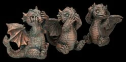 Drachen Figuren Bronzefarben - Nichts Böses -FIGUREN Verkäufe 2D FS26791 Drachen Figuren bronzefarben Nichts Boses 2 1280x1280