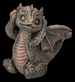 Drachen Figuren Bronzefarben - Nichts Böses -FIGUREN Verkäufe 2D FS26791 Drachen Figuren bronzefarben Nichts Boses 7 1280x1280