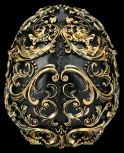 NEMESIS NOW Totenkopf Figur Schwarz-gold - Renaissance -FIGUREN Verkäufe 2D FS26803 Totenkopf Figur schwarz gold Renaissance 3 1280x1280