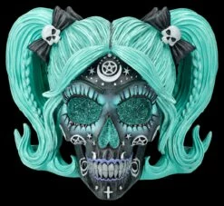 NEMESIS NOW Totenkopf Figur - Drop Dead Gorgeous - Cute And Cosmic