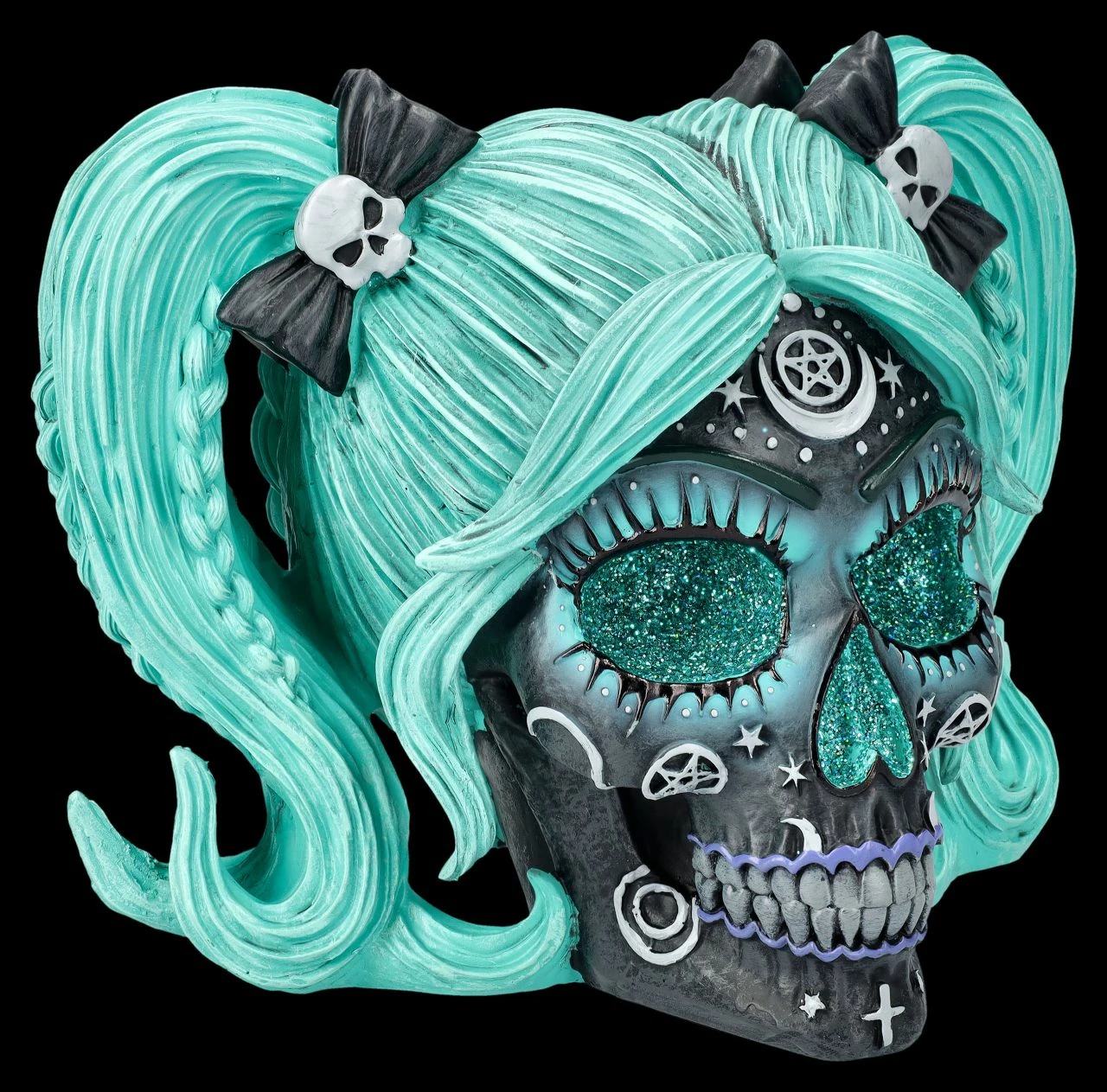 NEMESIS NOW Totenkopf Figur - Drop Dead Gorgeous - Cute And Cosmic 4 NEMESIS NOW Totenkopf Figur - Drop Dead Gorgeous - Cute And Cosmic – Bild 2