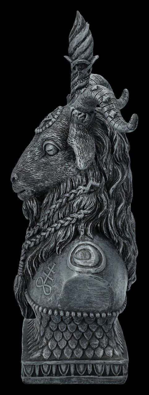 Baphomet Büste - Ziegen Dämon 9 Baphomet Büste - Ziegen Dämon – Bild 7