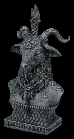 Baphomet Büste - Ziegen Dämon 11 Baphomet Büste - Ziegen Dämon -FIGUREN Verkäufe 2D FS26842 Baphomet Buste Ziegen Damon 6 1280x1280
