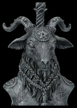 Baphomet Büste - Ziegen Dämon 12 Baphomet Büste - Ziegen Dämon -FIGUREN Verkäufe 2D FS26842 Baphomet Buste Ziegen Damon 7 1280x1280