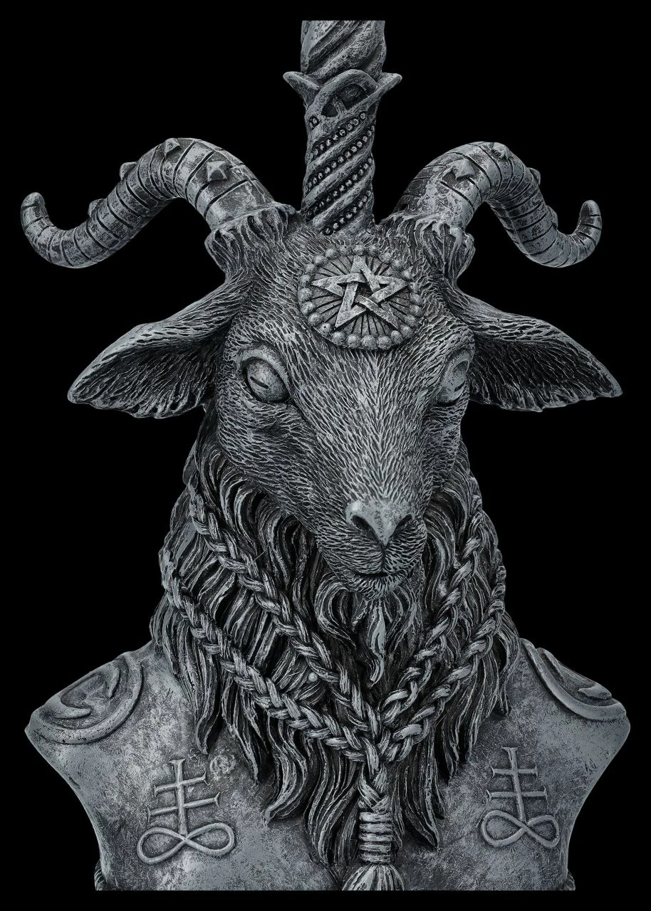 Baphomet Büste - Ziegen Dämon 6 Baphomet Büste - Ziegen Dämon – Bild 4
