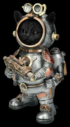 Katzen Figur Im Steampunk Raumanzug - Cat-tack 14 Katzen Figur Im Steampunk Raumanzug - Cat-tack -FIGUREN Verkäufe 2D FS26844 Katzen Figur mit Stampunk Raumanzug 7 1280x1280