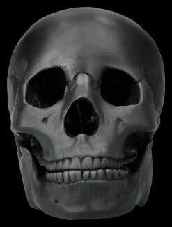 Totenkopf Schwarz - Beweglicher Unterkiefer -FIGUREN Verkäufe 2D FS26931 Totenkopf schwarz Beweglicher Unterkiefer 1 1280x1280