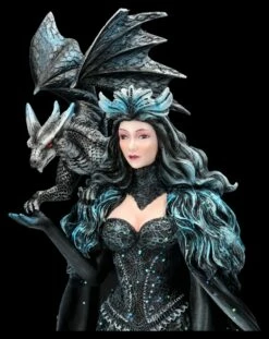Magierin Figur Schwarz - Dark Queen Mit Drache -FIGUREN Verkäufe 2D FS26959 Elfen Figur schwarz Dark Queen mit Drache 8 1280x1280