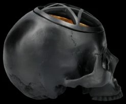 Totenkopf Schatulle Schwarz - Pentagramm Skull -FIGUREN Verkäufe 2D FS26968 Totenkopf Figur schwarz Pentagramm Skull 4 1280x1280
