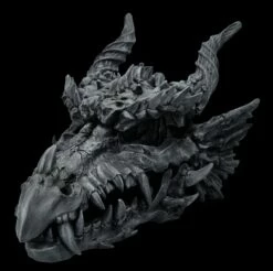 Riesen Drachenschädel Schwarz 14 Riesen Drachenschädel Schwarz -FIGUREN Verkäufe 2D FS27021 Riesen Drachenschadel schwarz 6 1280x1280
