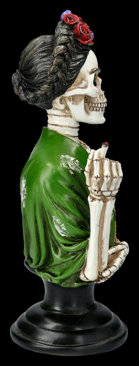 Skelett Figur - Büste Frida 7 Skelett Figur - Büste Frida – Bild 5