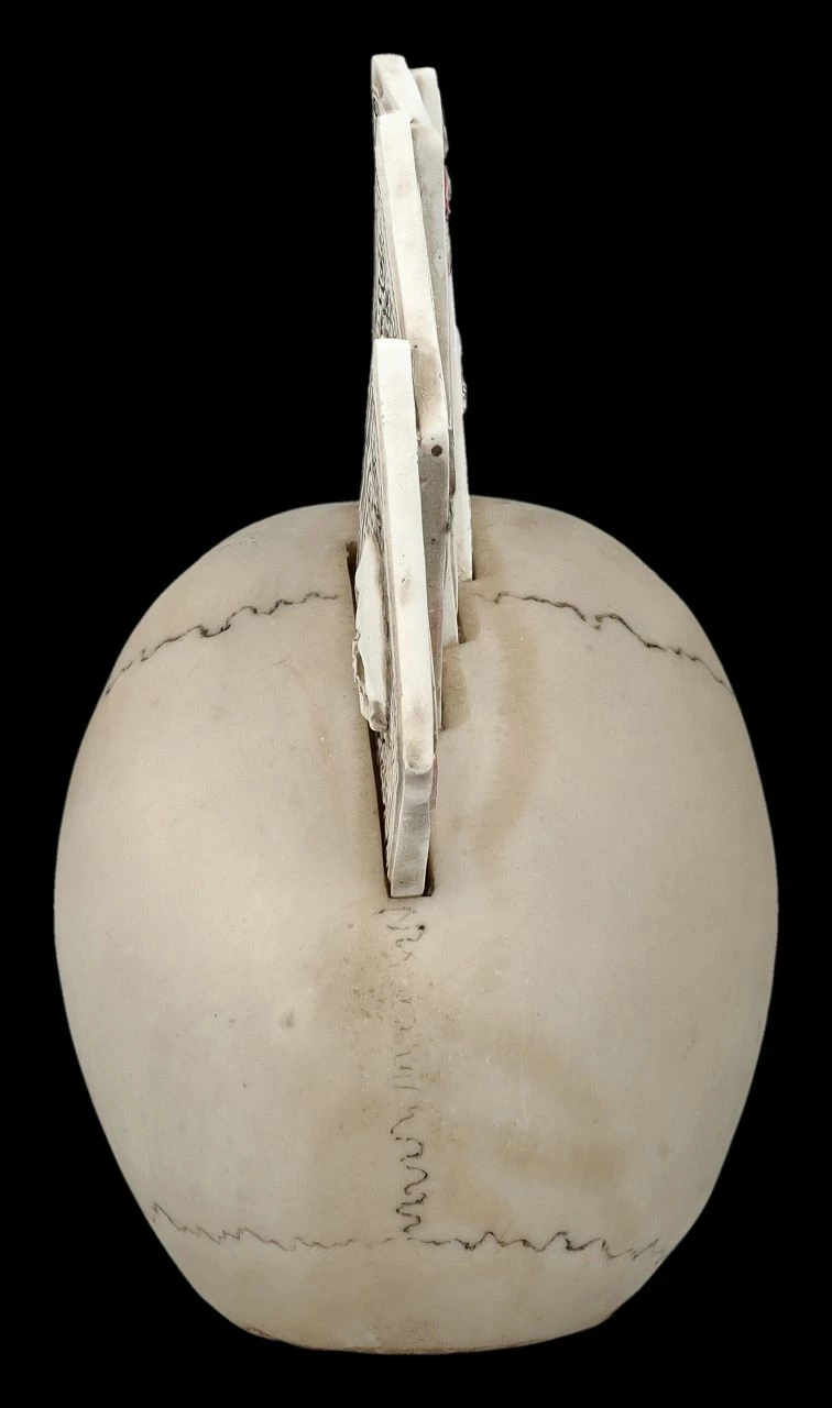 Totenkopf Figur - Pokerkarten - Four Of A Kind 7 Totenkopf Figur - Pokerkarten - Four Of A Kind – Bild 5