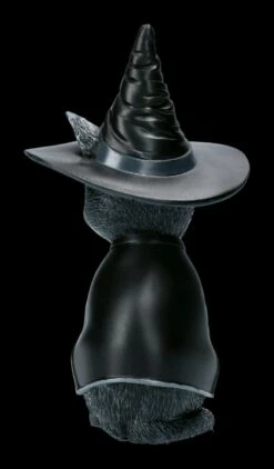 NEMESIS NOW Okkulte Katzenfigur Mit Hexenhut - Purrah -FIGUREN Verkäufe 2D FS44483 Okkulte Katzenfigur mit Hexenhut 3 1280x1280