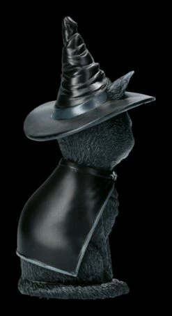 NEMESIS NOW Okkulte Katzenfigur Mit Hexenhut - Purrah -FIGUREN Verkäufe 2D FS44483 Okkulte Katzenfigur mit Hexenhut 4 1280x1280