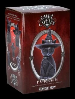 NEMESIS NOW Okkulte Katzenfigur Mit Hexenhut - Purrah -FIGUREN Verkäufe 2D FS44483 Okkulte Katzenfigur mit Hexenhut 6 1280x1280