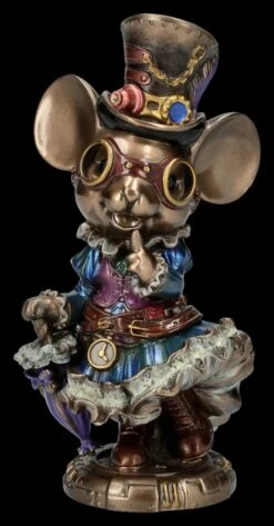 Steampunk Figur - Maus Im Kleid