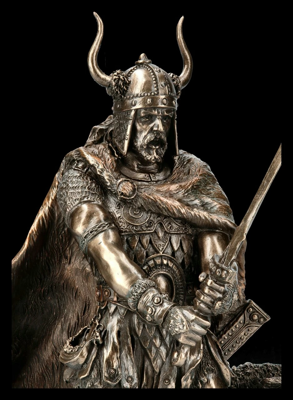 Freyr Mit Eber Figur - Germanischer Gott 8 Freyr Mit Eber Figur - Germanischer Gott – Bild 6