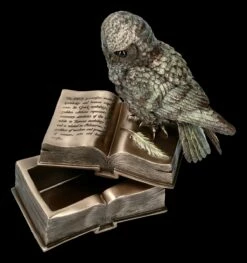 Schatulle - Eule Sitzt Auf Büchern -FIGUREN Verkäufe 2D ML11660 Schatulle Eule sitzt auf Buechern 3 1280x1280