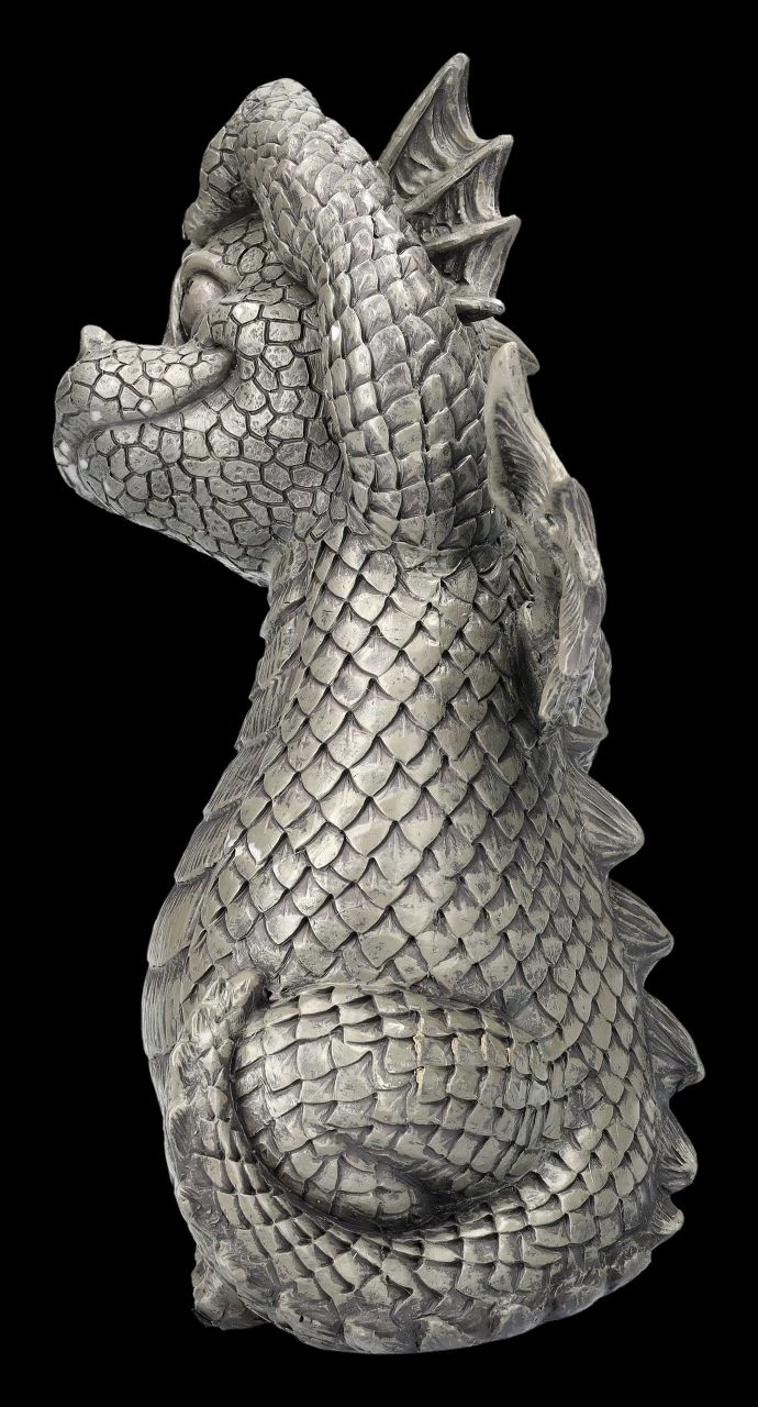 Gartenfigur - Drache Wärmt Sich Auf 8 Gartenfigur - Drache Wärmt Sich Auf – Bild 6