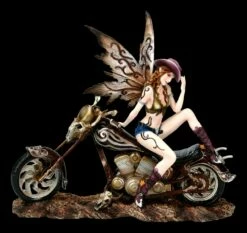 Elfen Figur Mit Motorrad - Cowgirl -FIGUREN Verkäufe 2D ML12188 Elfen Figur mit Motorrad Cowgirl 1 1280x1280