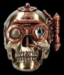 Steampunk Totenkopf Schatulle - Observation -FIGUREN Verkäufe 2D ML12482 Steampunk Totenkopf Schatulle Observation 1 1280x1280