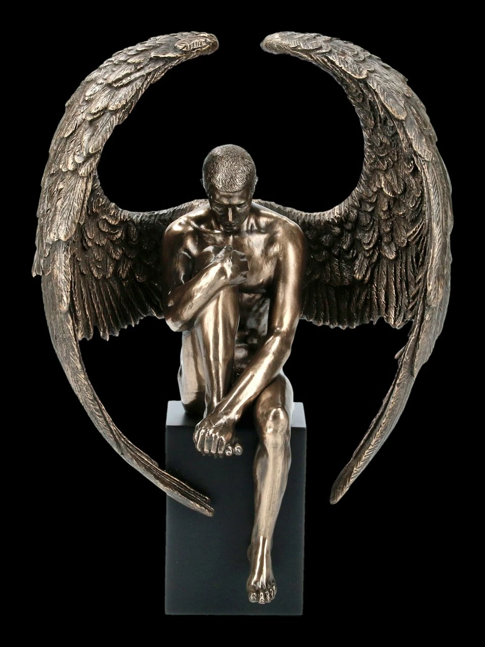 Engel Akt Figur - Besinnung - Angel's Reflection 4 Engel Akt Figur - Besinnung - Angel's Reflection – Bild 2