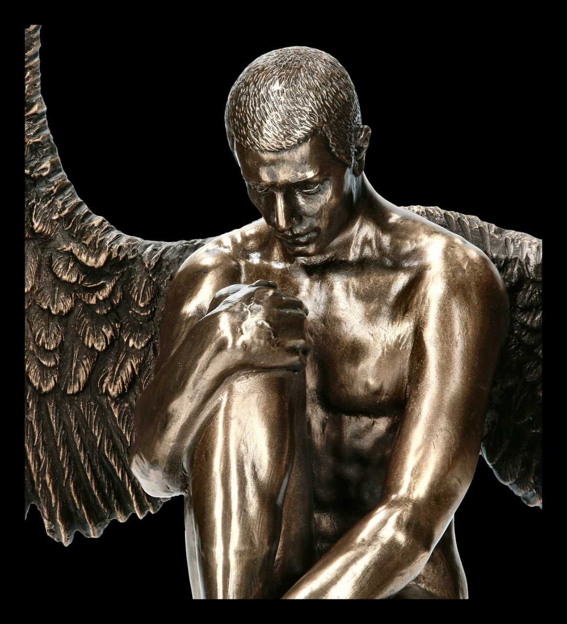 Engel Akt Figur - Besinnung - Angel's Reflection 8 Engel Akt Figur - Besinnung - Angel's Reflection – Bild 6