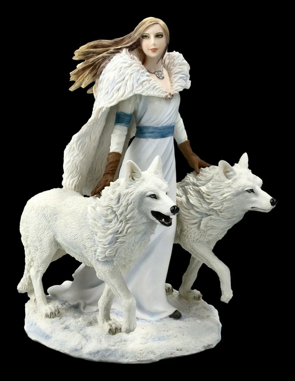 Figur Wolf Wächter - Winter Guardians By Anne Stokes 8 Figur Wolf Wächter - Winter Guardians By Anne Stokes – Bild 6
