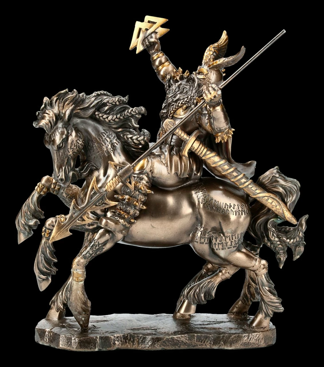 Odin Auf Achtbeinigem Pferd Sleipnir 4 Odin Auf Achtbeinigem Pferd Sleipnir – Bild 2